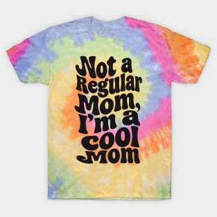 Bold Retro Style Typography for Mothers Day T-Shirt